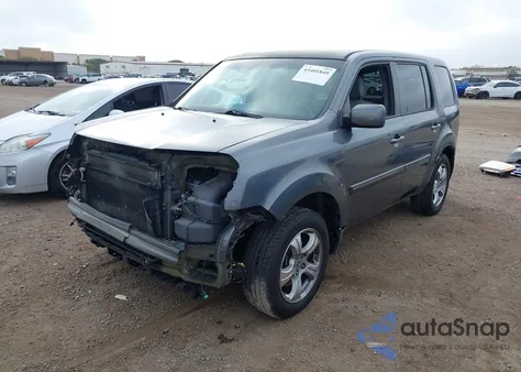 2012 Honda Pilot Ex из США, поврежденный, VIN 5FNYF3H49CB034227